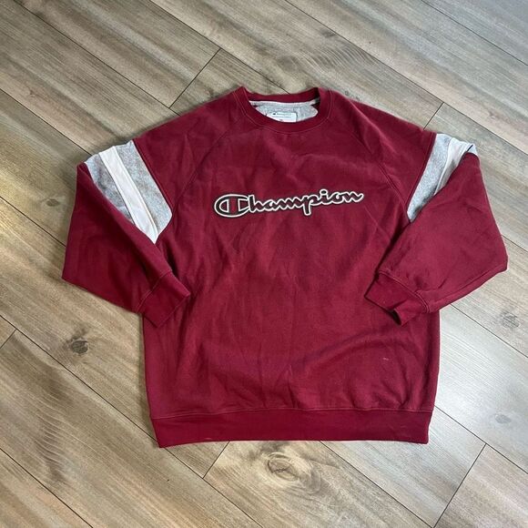 Champion Maroon Athletic Sweatshirt Women 1X‎ - Picture 1 of 4